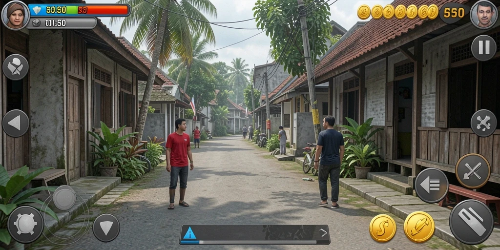 Pengalaman multiplayer yang seru.